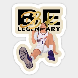 Devin Booker Be Legendary Sticker